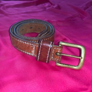 Brown belt from GAP with a subtle clunky buckle